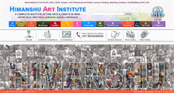 Desktop Screenshot of instituteoffineart.com